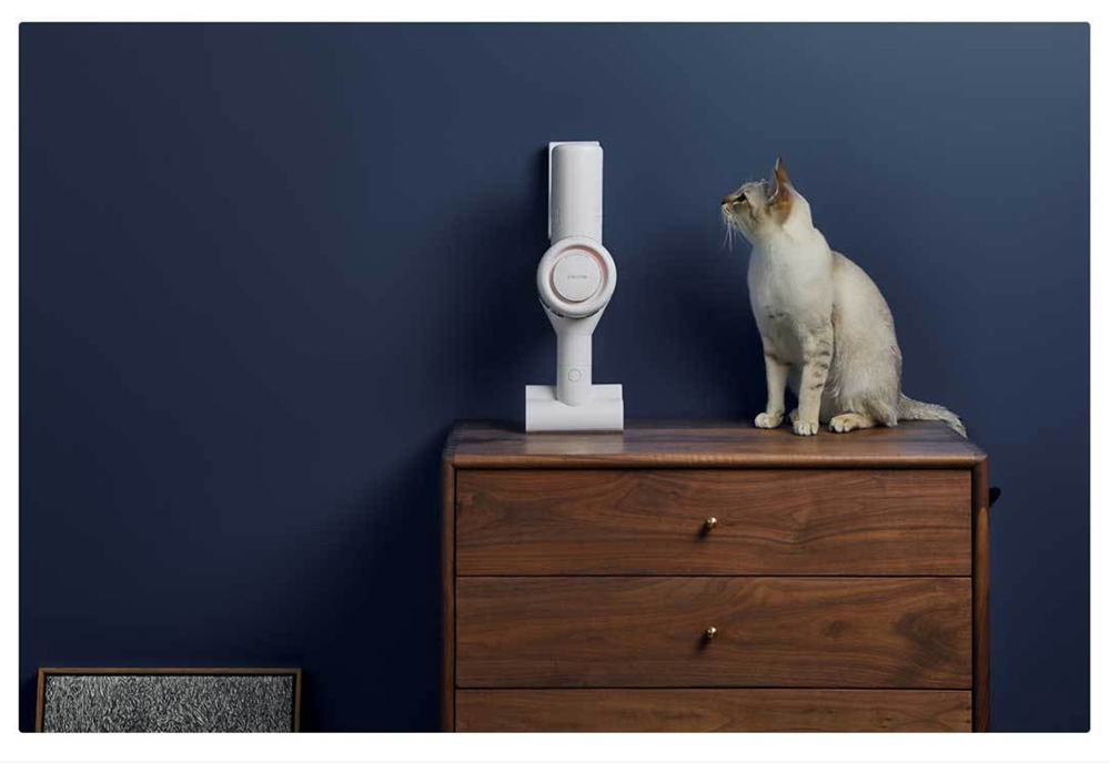 Xiaomi Dreame V9 Аккумуляторный пылесос для палочек 20000 Pa Всасывание против запотевания волос Очистка клещей 60 Минуты Runtime - Белый