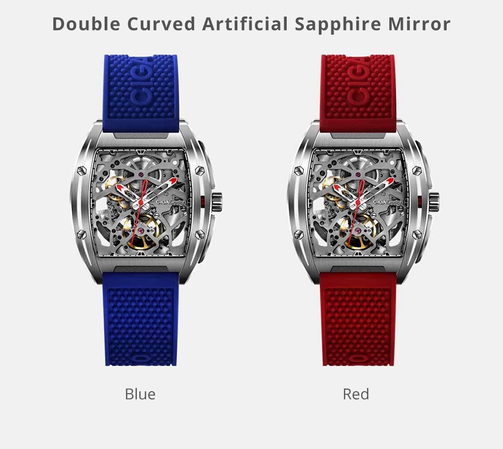 Xiaomi CIGA Design Z Series Mechanical Watch Sapphire Mirror 3ATM - Black