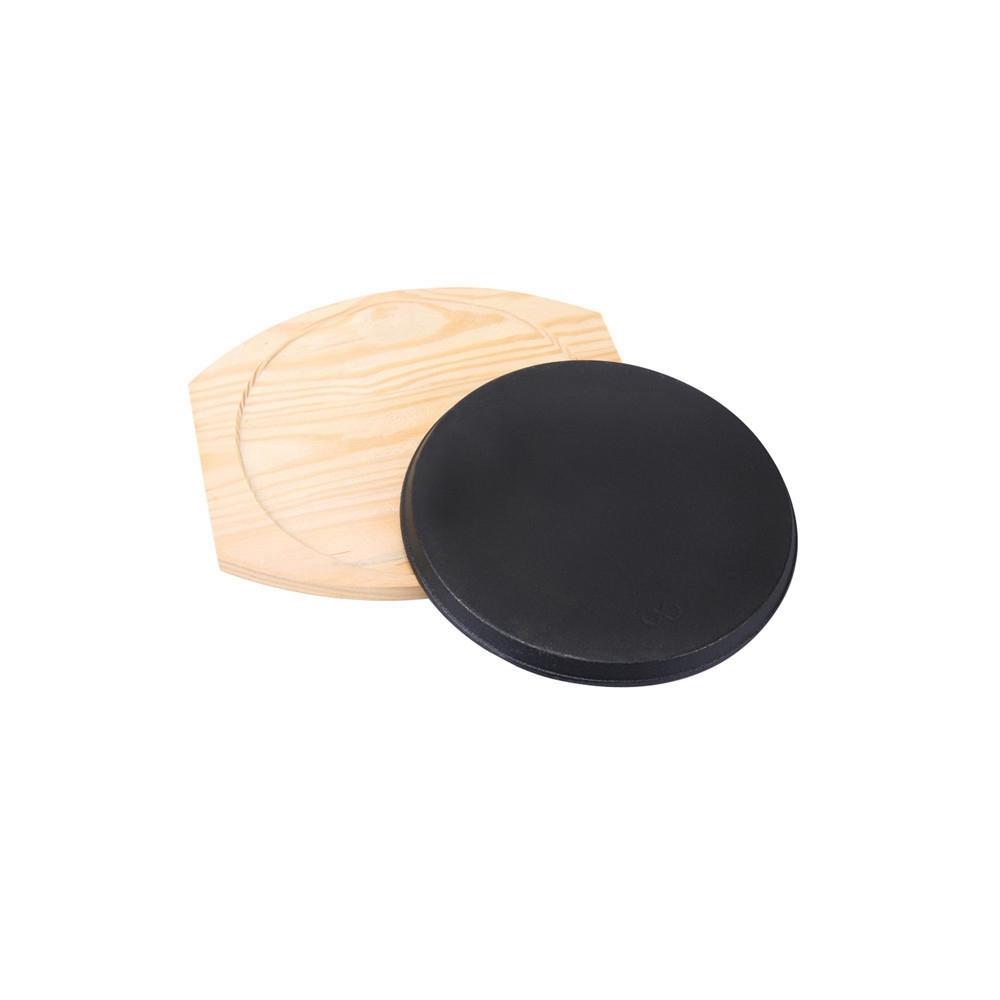 Baking Skillet Cast Iron Pan BBQ Griddle Cooking Tools Without Pot Lid