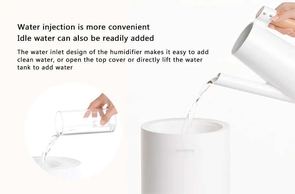 Xiaomi Smartmi Ultrasonic Powerful High Spray Smart Humidifier - White