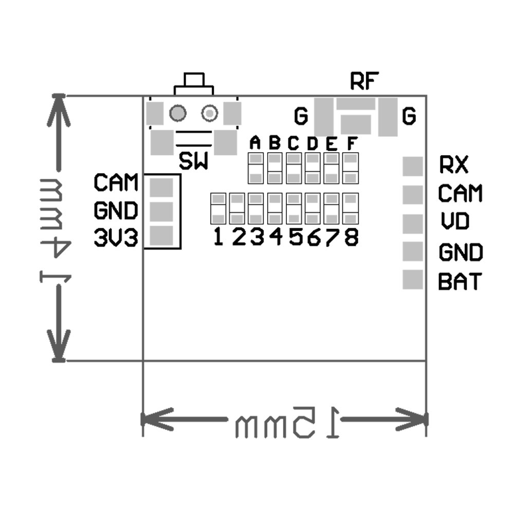caddx ant 1.8 mm 1200tvl
