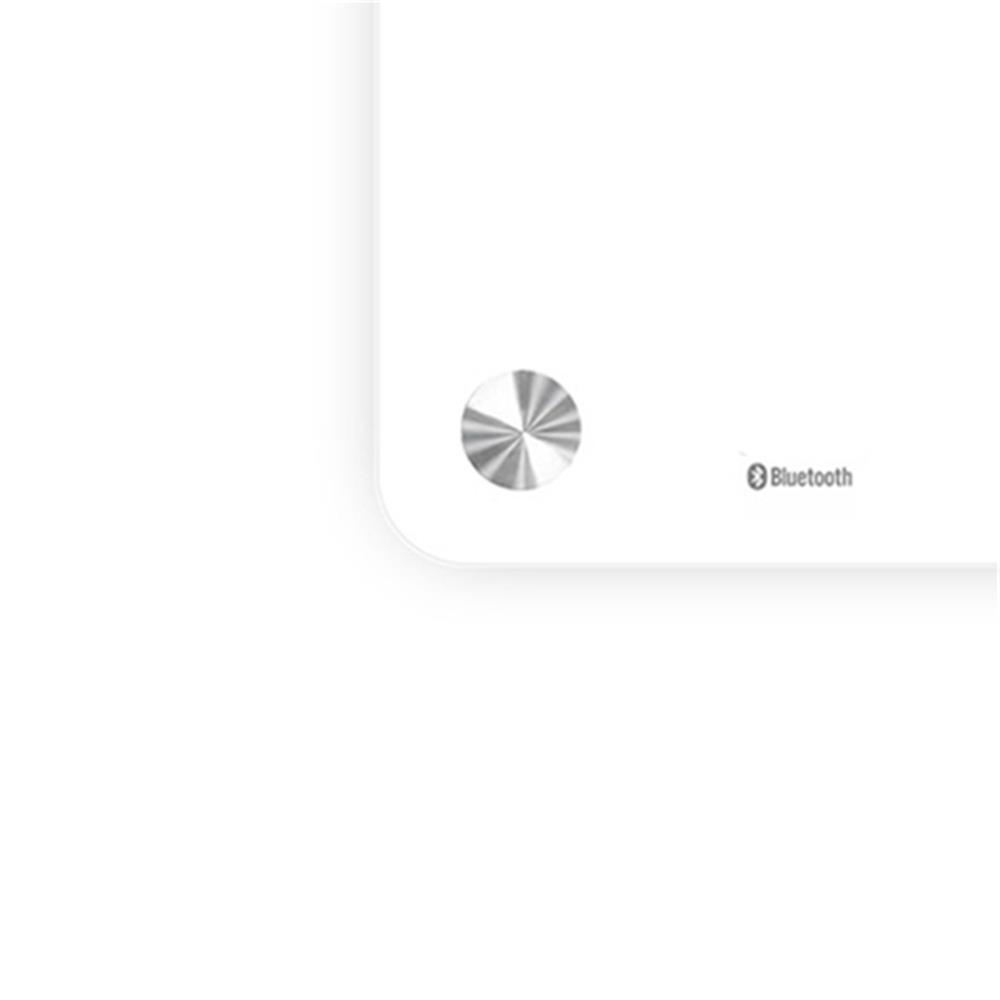 Smart Electronic Body Fat Scale LED Digital Display Bluetooth APP Control - White