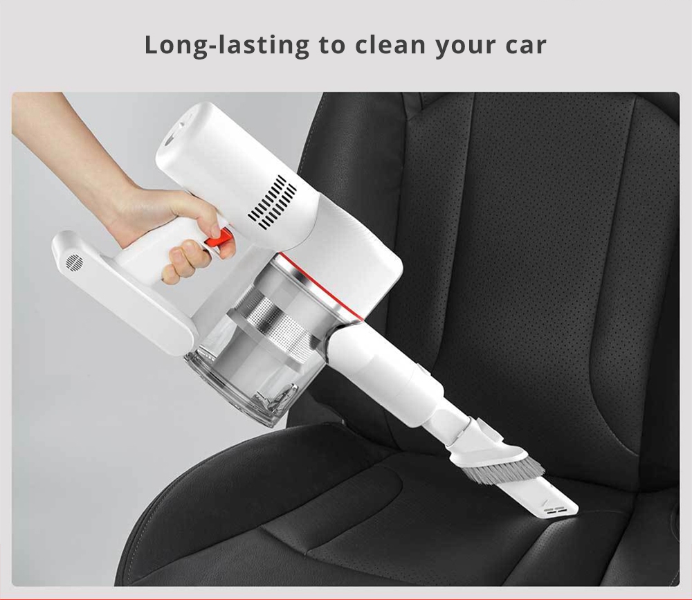 Xiaomi Dreame V9 Cordless Stick Vacuum Cleaner 20000 Pa Suction Anti-winding Hair Mite Cleaning 60 Minutes Run Time - White