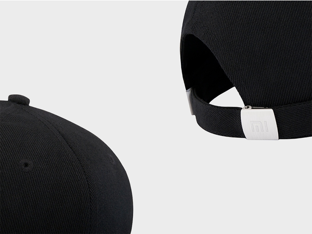 solid black ball cap