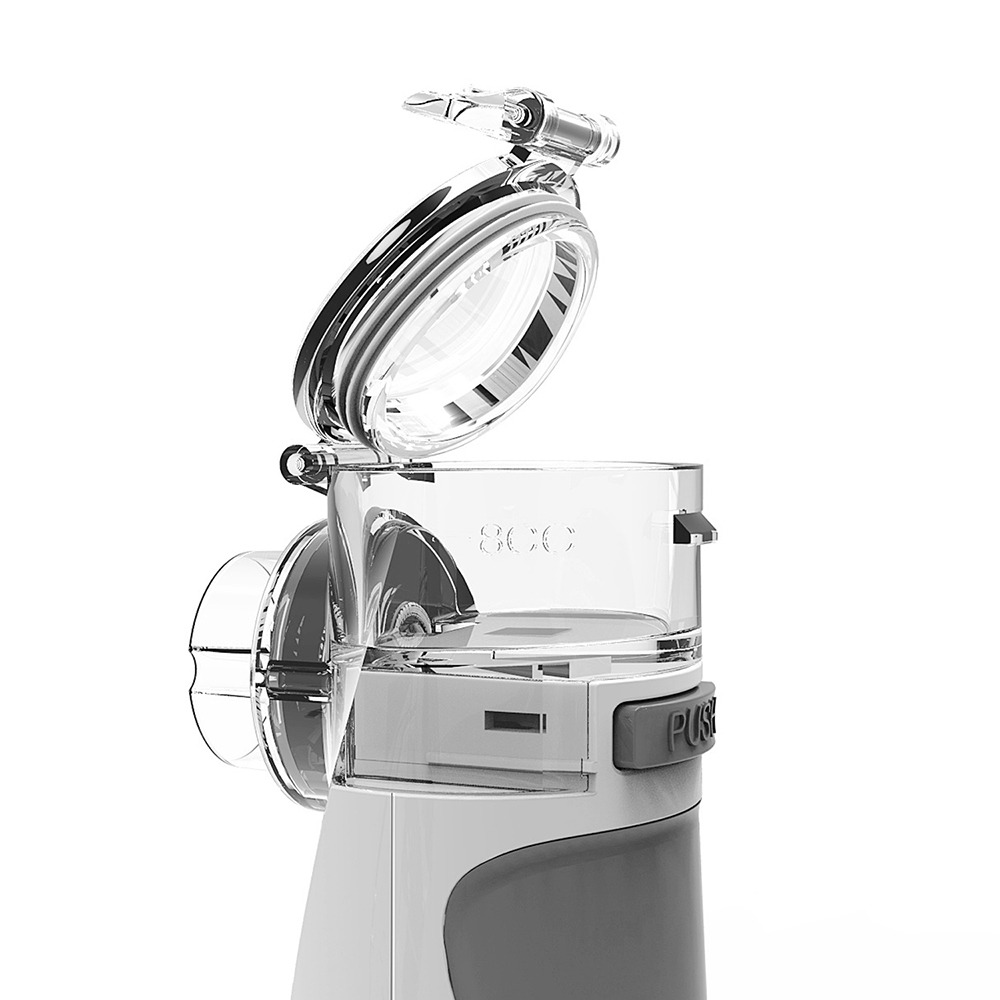 Handheld Steam Portable Personal Ultrasonic Nebulizer Cool Mist Inhaler Kit - Gray