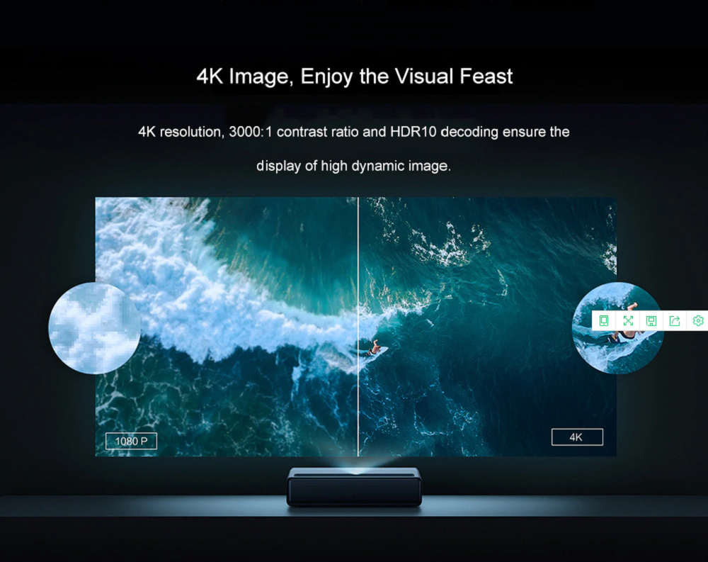 Xiaomi Mijia 4K UHD Laser Projector
