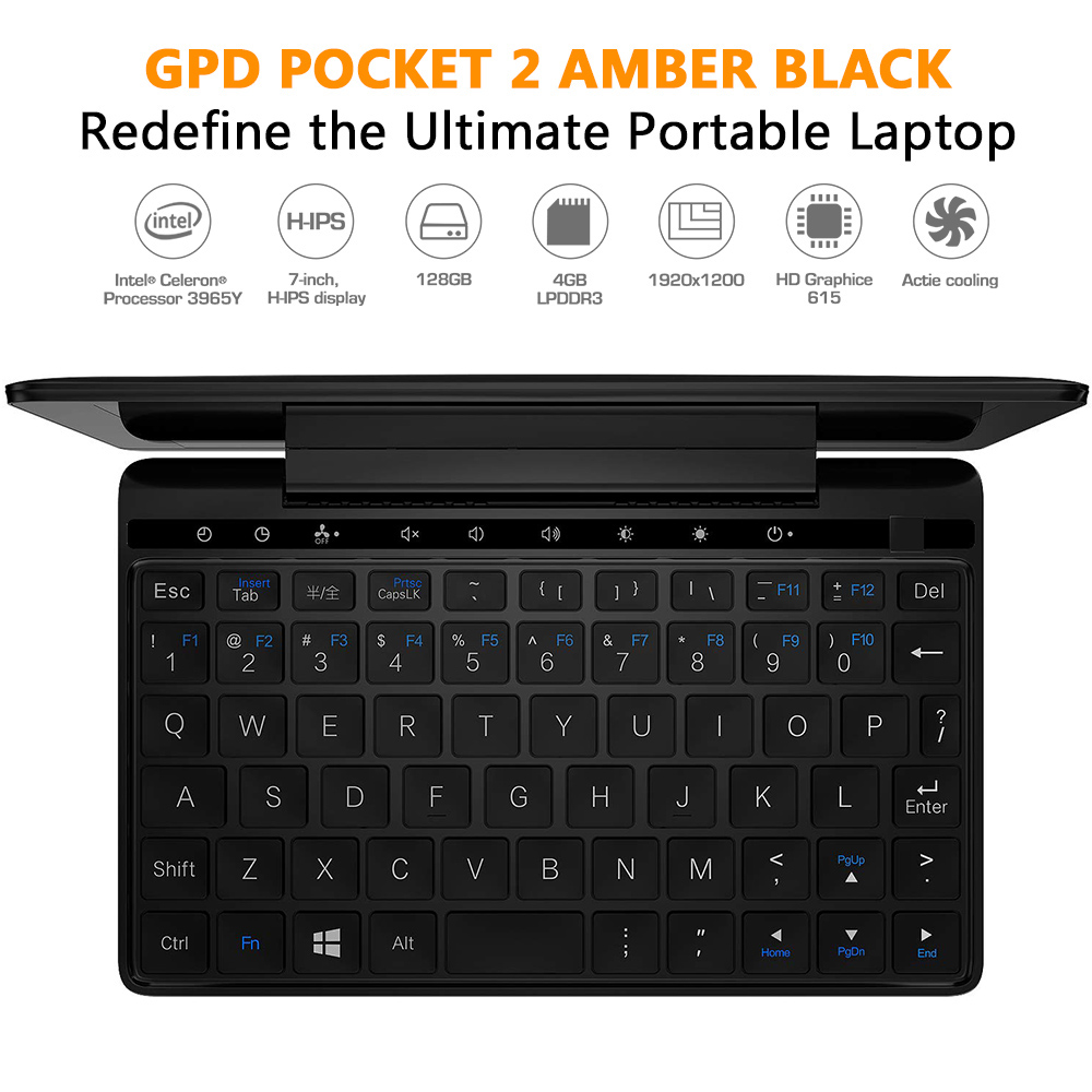GPD Pocket 2 Gamepad Tablet PC Intel Celeron 3965Y Dual core 7