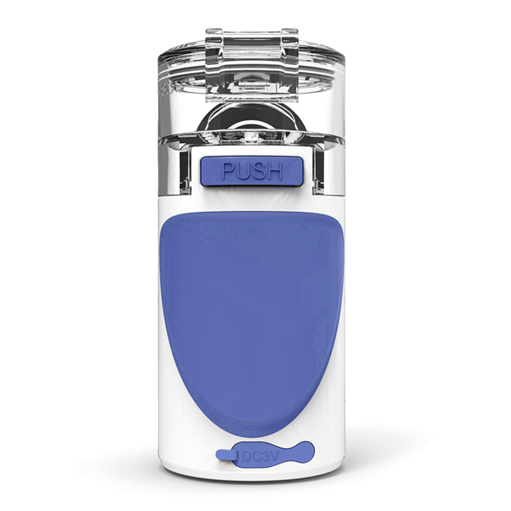 Handheld Steam Portable Personal Ultrasonic Nebulizer Cool Mist Inhaler Kit - Blue