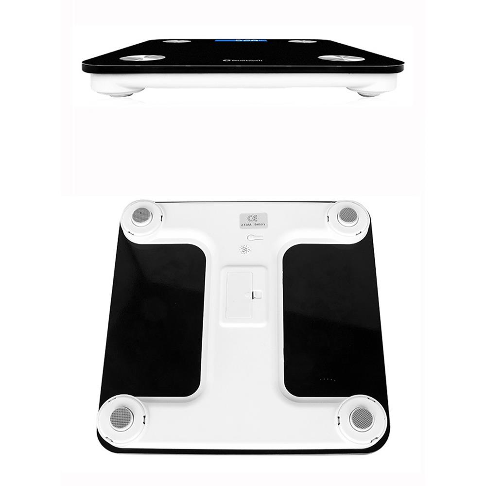 Smart Electronic Body Fat Scale LED Digital Display Bluetooth APP Control - Pink