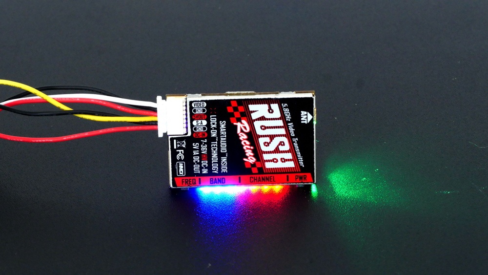 RUSH TANK RACING 5.8G Smart Audio Video Transmitter VTX for FPV Racing Drone