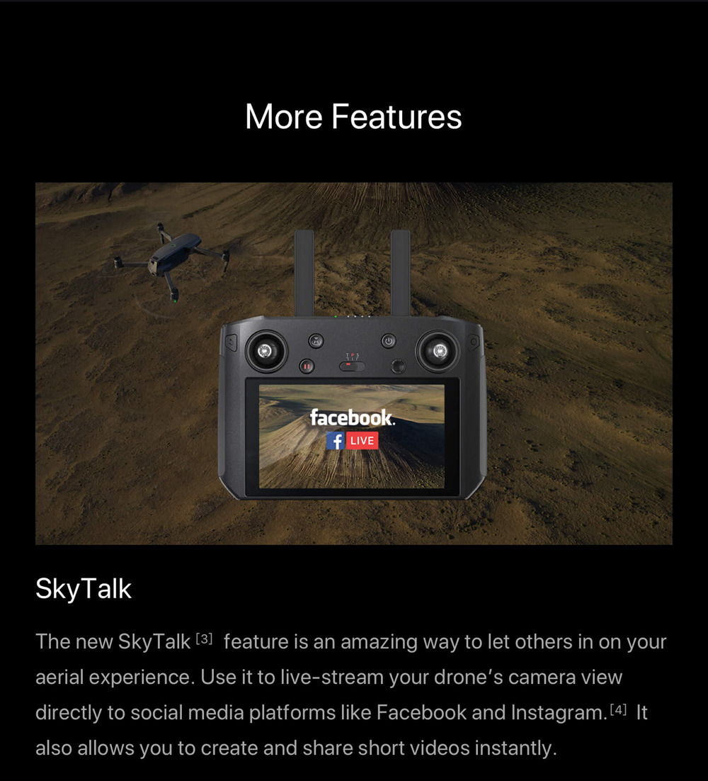 DJI Smart Controller with 5.5-inch 1080P Screen OcuSync 2.0 for DJI Mavic 2 Series RC Drone