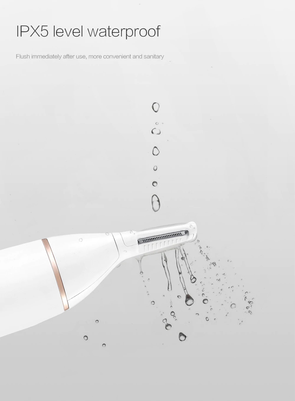 xiaomi soocas nose hair trimmer white n1