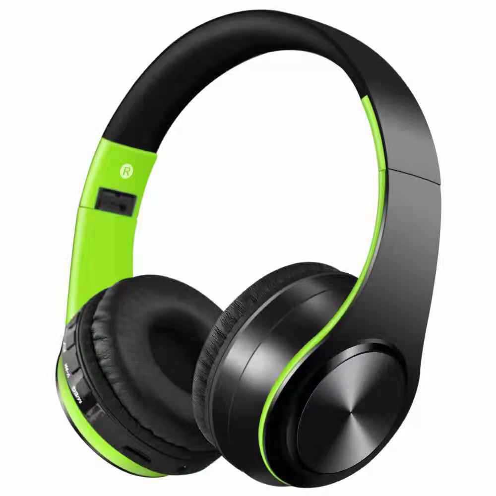 M3 Wireless Foldable Headphones Bluetooth 4.0 Stereo Sound Support TF Card FM - Black