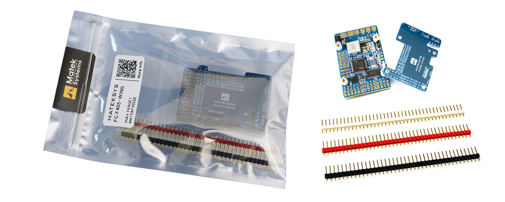 Matek Systems F405-WING New Flight Controller Built-in OSD PDB BEC for RC Airplane