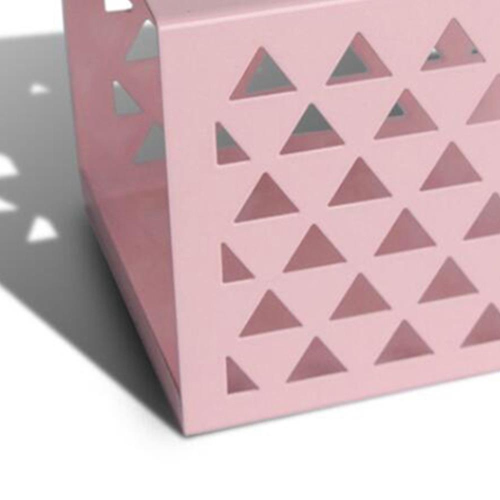 Tissue Box Holder Dispenser with Magnetic Cover - Pink