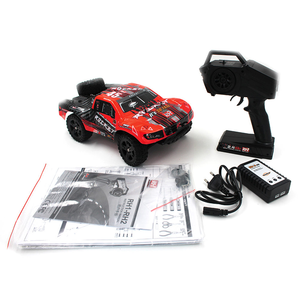 Remo Hobby 1621 2.4G 1:16 4WD RC Car RTR Red