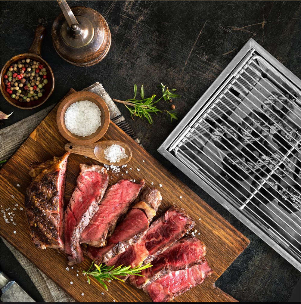 Xiaomi Zaofeng Portable Mini Outdoor Detachable Barbecue Grill - Silver