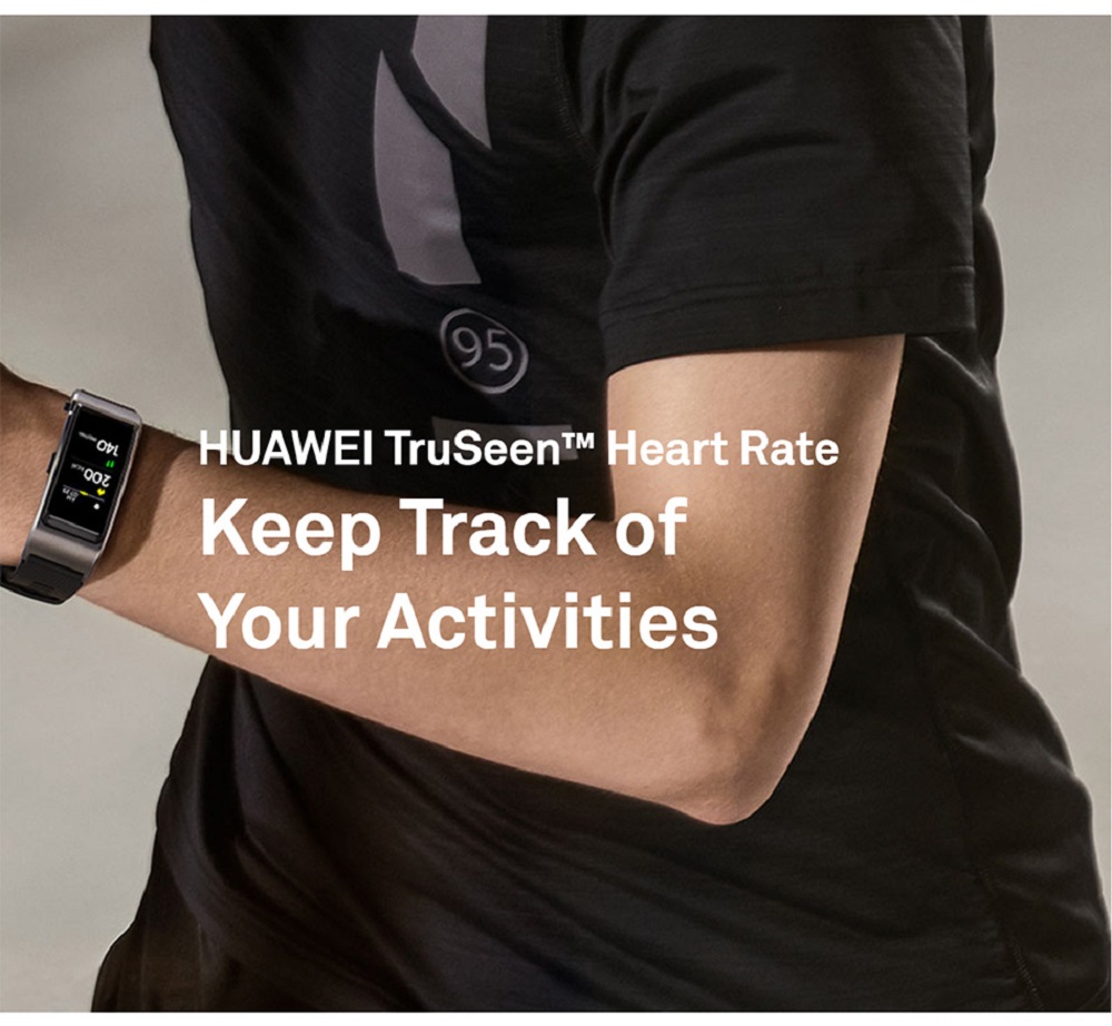 Huawei TalkBand B5 Bluetooth Smart Bracelet Heart Rate Sleep Monitor Headset Function - Mocha Brown