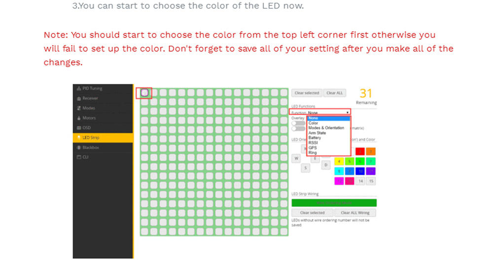 2PCS BETAFPV LED Board for FPV Racing Drone