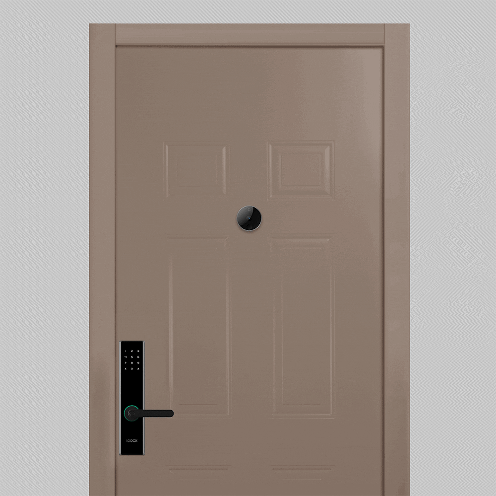 Xiaomi LOOCK CatY LSC-Y01 Smart Video Doorbell Face Recognition Human Sensing Mobile Alerts Two-way Talk  - Gray