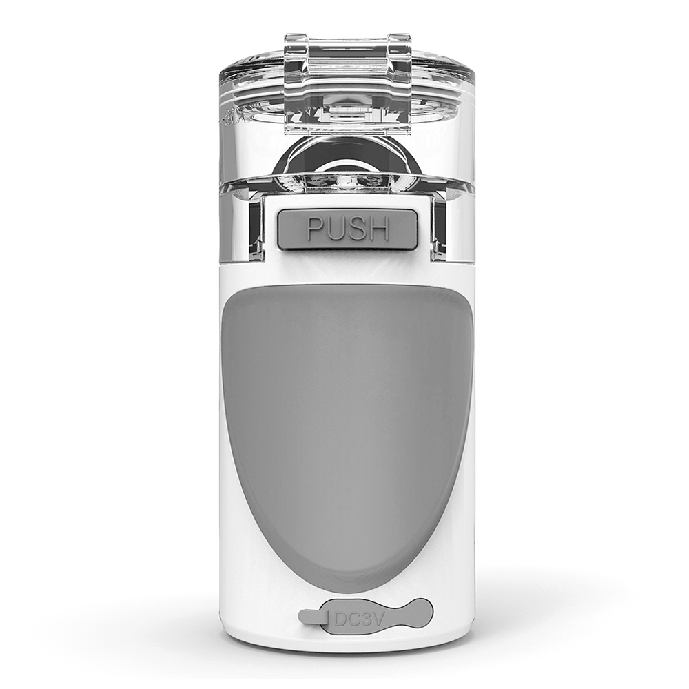 Handheld Steam Portable Personal Ultrasonic Nebulizer Cool Mist Inhaler Kit - Gray