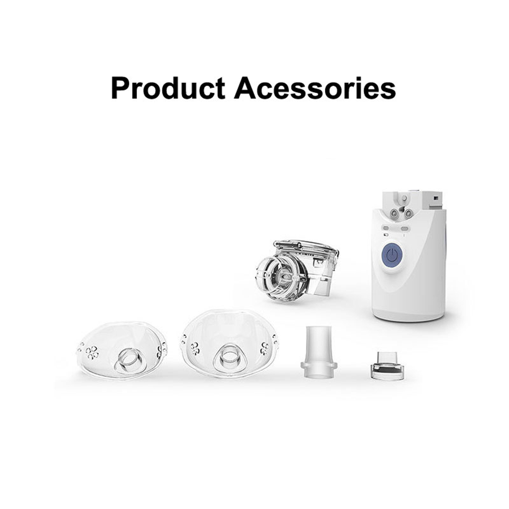 Handheld Steam Portable Personal Ultrasonic Nebulizer Cool Mist Inhaler Kit - Blue