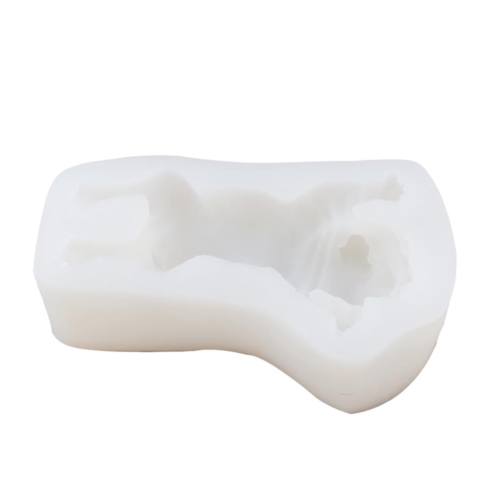Dog Silicone Mold Fondant Mould DIY Cooking Tools for Cake - White Type A