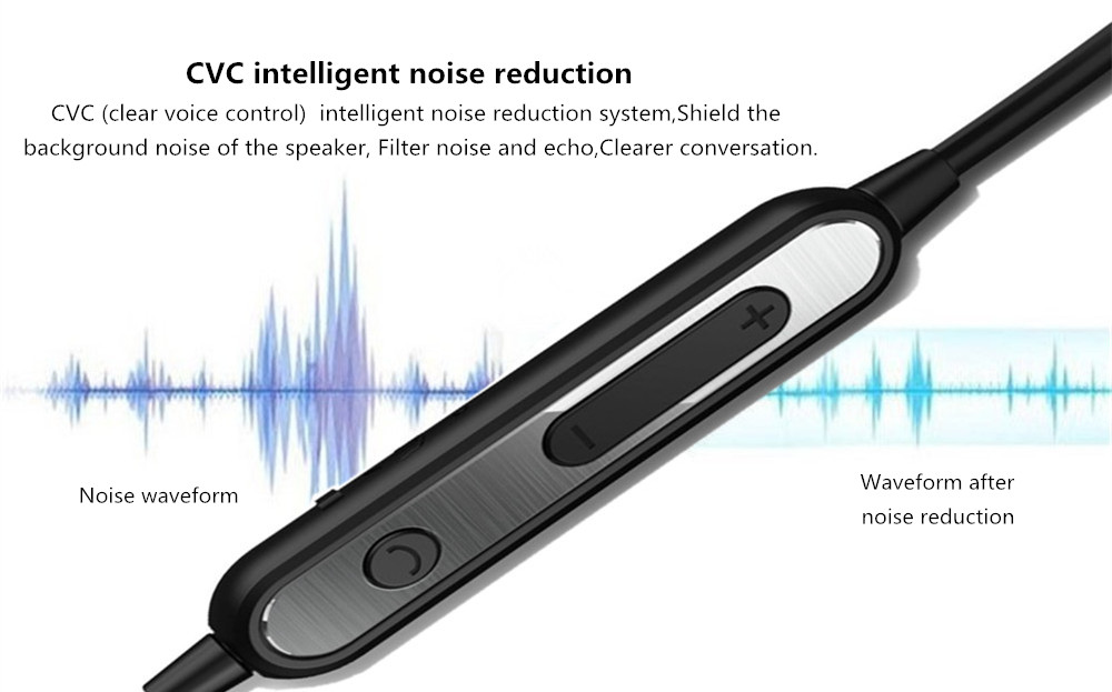 Binai A11 Neckband Wireless Earphones Red