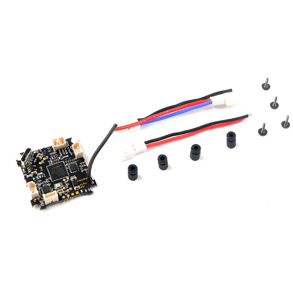 Happymodel Crazybee F4 Pro 1-2S Flight Controller Onboard 4in1 ESC for FPV Racing Drone - Flysky Receiver