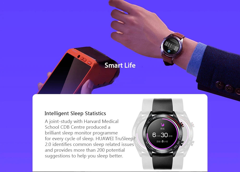 huawei honor magic smart watch 1.2 inch amoled
