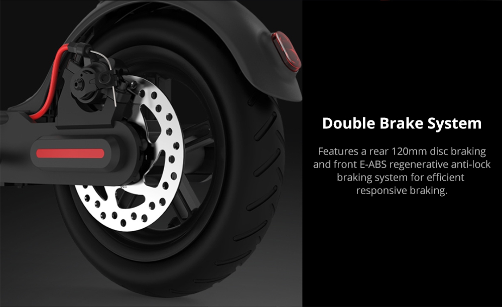 Xiaomi Mijia Folding Electric Scooter Pro 300W Motor 3 Speed Modes 8.5 Inch Tire 45KM Mileage Range Double Brake System - Black