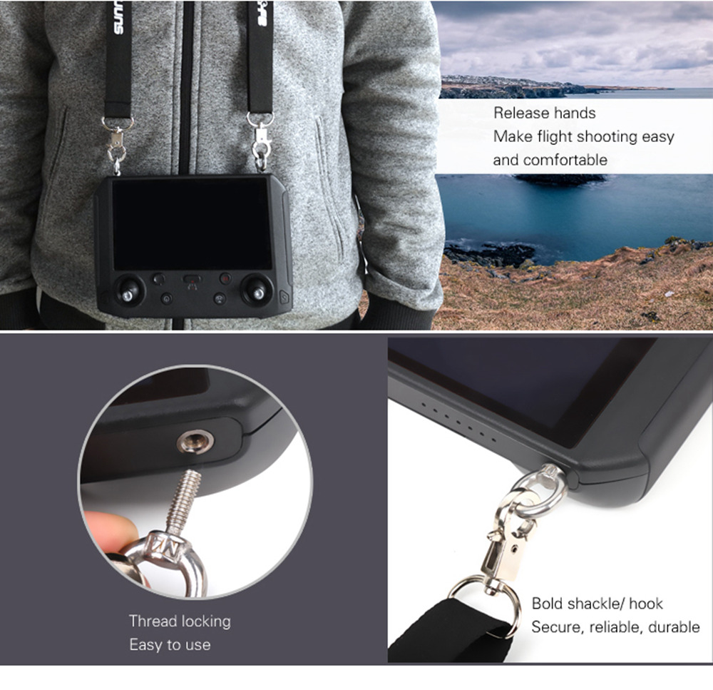 Sunnylife Neck Strap Hanging Belt for DJI Smart Controller