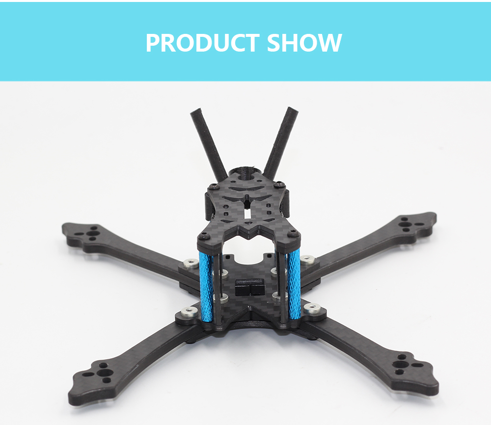 HGLRC Arrow 3 3inch Hybrid Frame Kit Arm 4mm for FPV Racing Drone