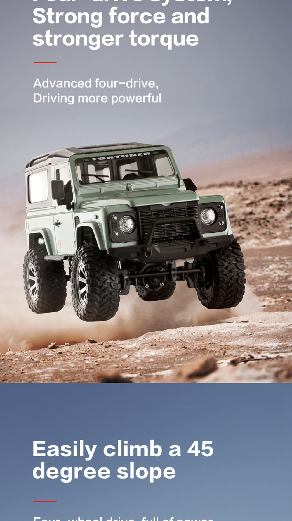 Fayee FY003B 2.4G 1:16 4WD Metal Frame Off-road RC Car RTR Snow Tires - Yellow