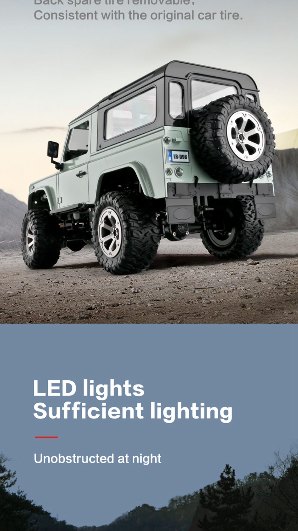 Fayee FY003B 2.4G 1:16 4WD Metal Frame Off-road RC Car RTR Snow Tires - Yellow