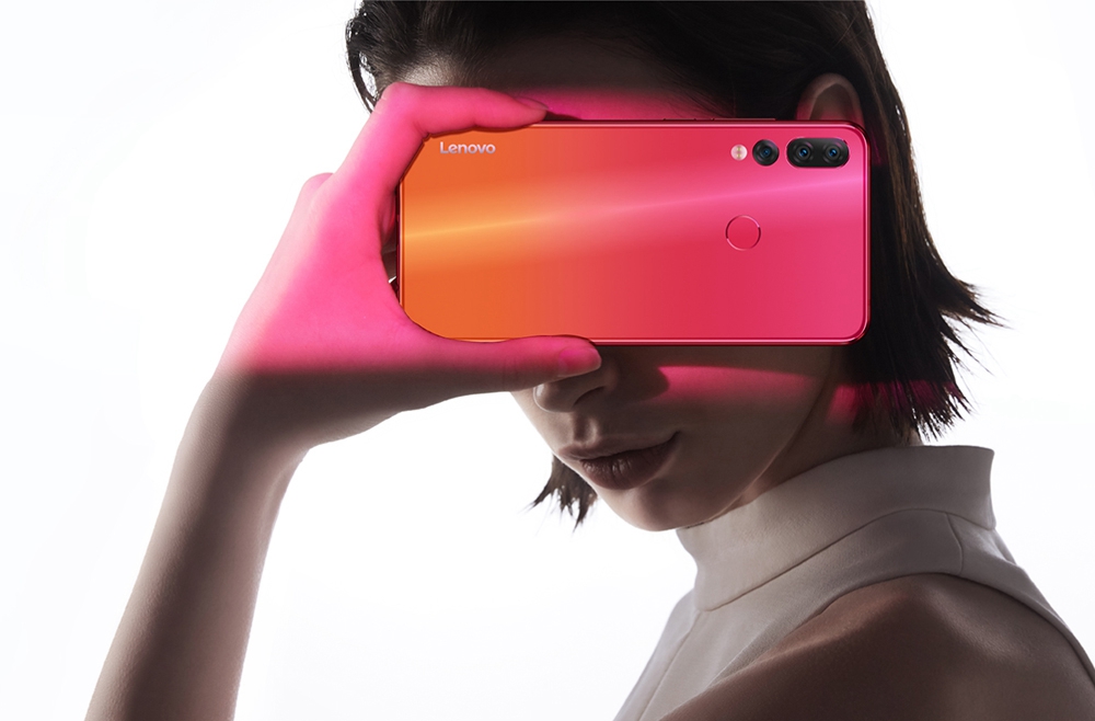 Lenovo Z5S 6.3 Inch 4G LTE Smartphone Snapdragon 710 6GB 128GB 16.0MP+8.0MP+5.0MP Triple Rear Cameras ZUI 10 Touch ID Quick Charge - Orange