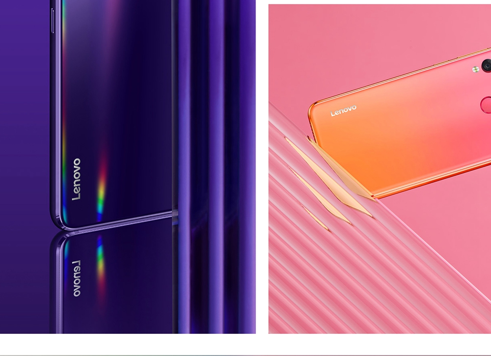 Lenovo Z5S 6.3 Inch 4G LTE Smartphone Snapdragon 710 6GB 128GB 16.0MP+8.0MP+5.0MP Triple Rear Cameras ZUI 10 Touch ID Quick Charge - Orange