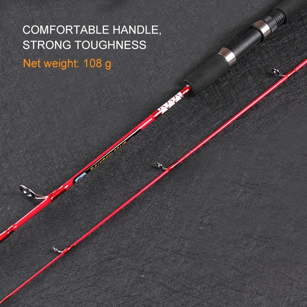 Solid High Carbon Fiber Fishing Rod 135CM Random Color