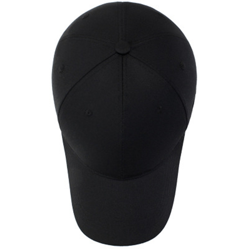 X-1001 Unisex Sports Hat Adjustable Baseball Cap - Black
