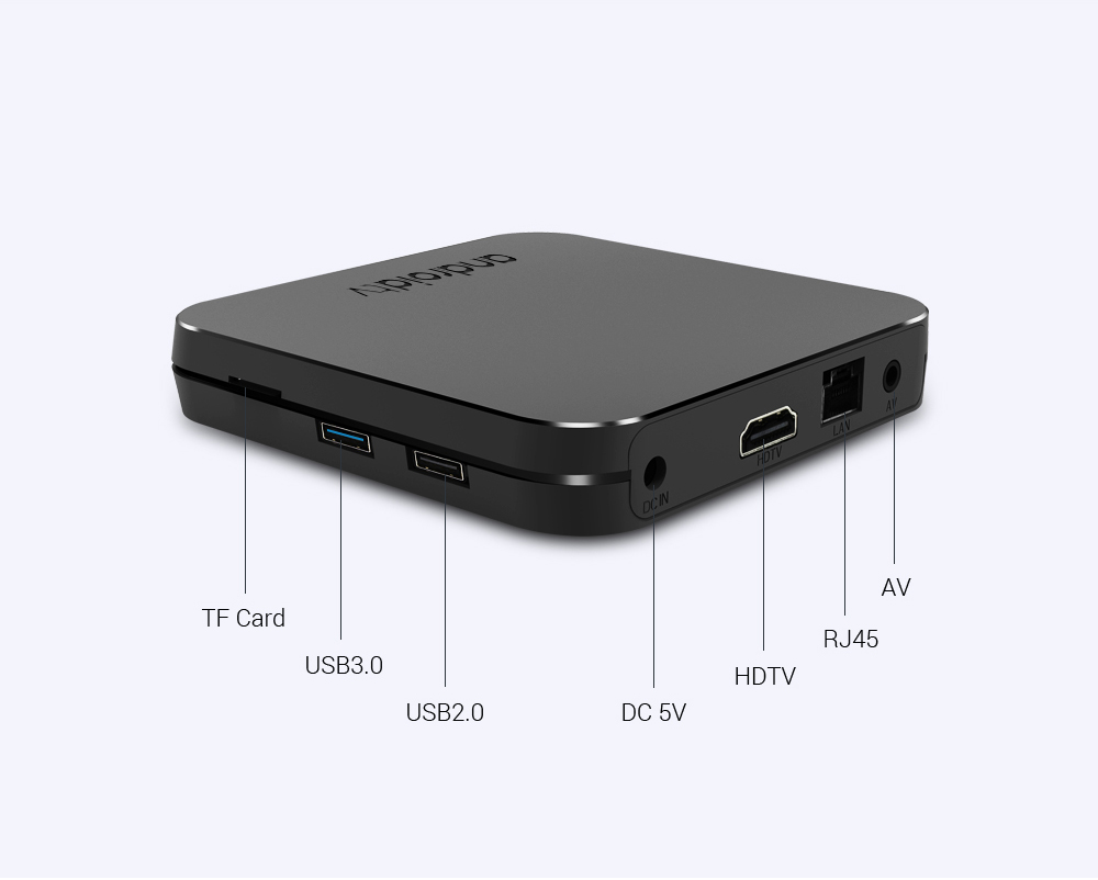 MECOOL KM9 Amlogic S905x2 Android 9.0 4GB DDR4 64GB eMMC TV Box Dual Band WiFi Gigabit LAN Bluetooth