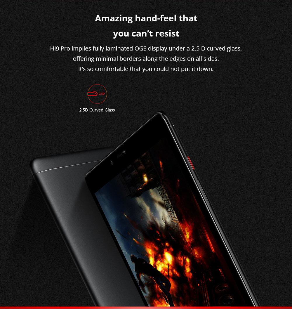 Chuwi Hi9 Pro 4G LTE Phablet MTK6797 Deca Core 8.4" IPS 2K 2560*1600 3GB RAM 32GB ROM Android 8.0 Dual SIM Dual Standby Built-in GPS GLONASS - Black