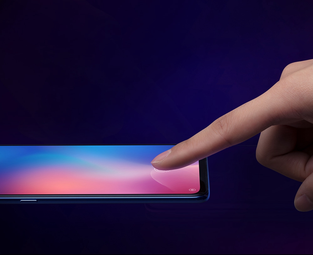 Xiaomi Mi 9 6.39 Inch 4G LTE Smartphone Snapdragon 855 6GB 128GB 48.0MP+12.0MP+16.0MP Triple Rear Cameras MIUI 10 In-display Fingerprint NFC Fast Charge - Purple