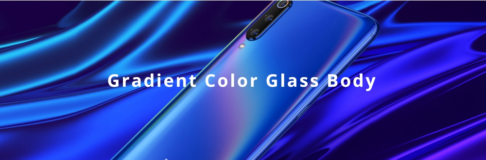 Xiaomi Mi 9 6.39 Inch 4G LTE Smartphone Snapdragon 855 6GB 128GB 48.0MP+12.0MP+16.0MP Triple Rear Cameras MIUI 10 In-display Fingerprint NFC Fast Charge - Purple