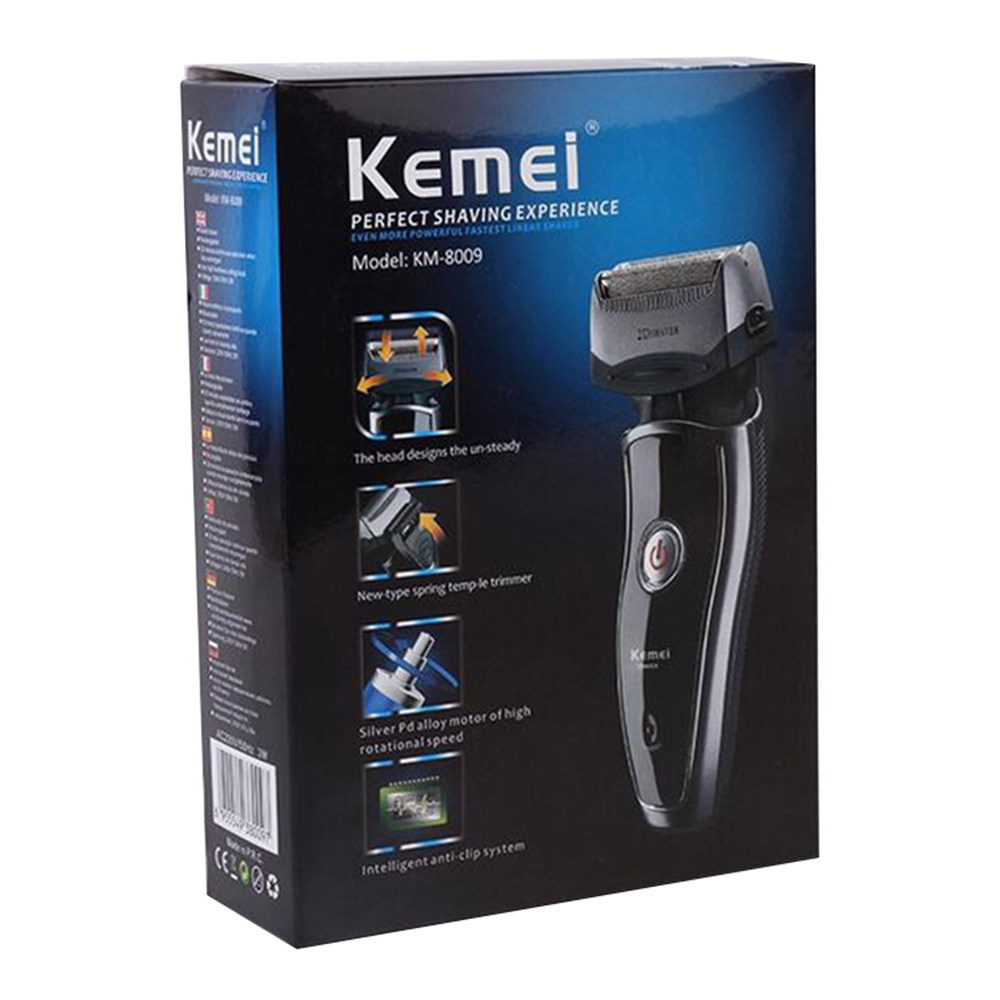 Kemei Km8009 Electric Shaver Black