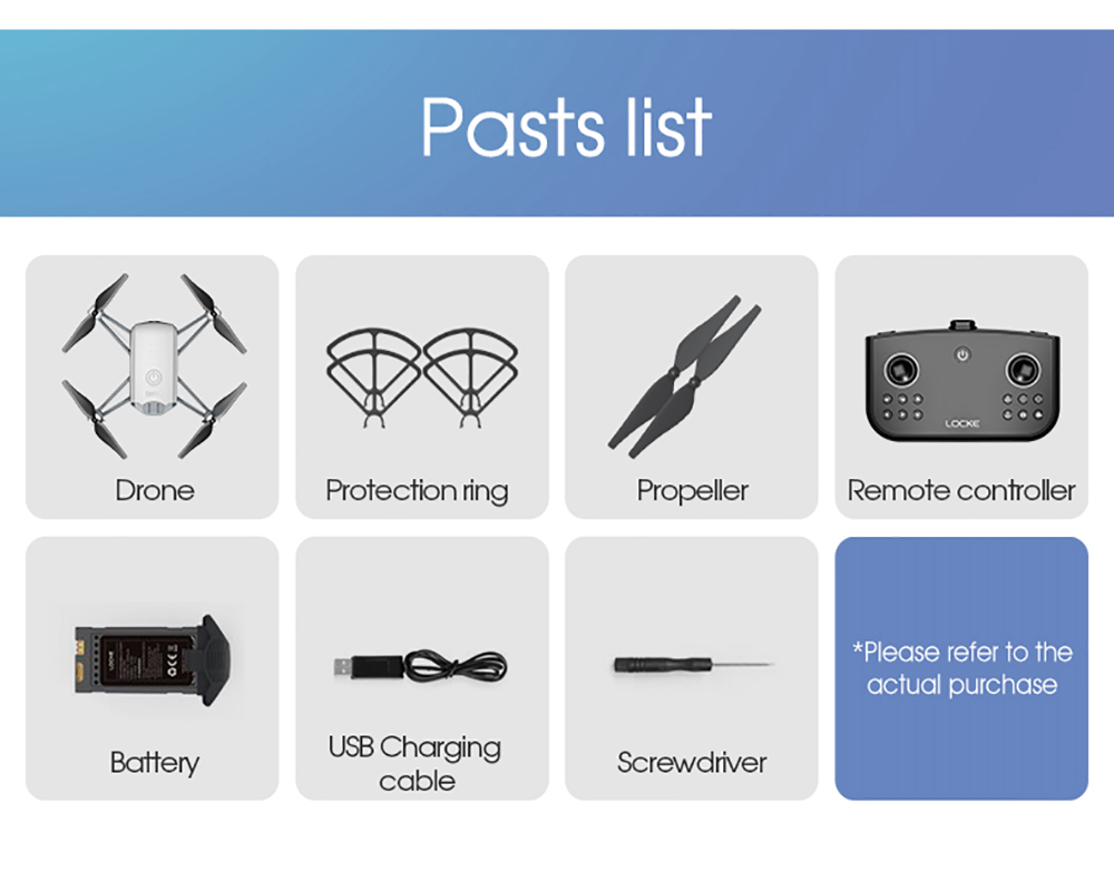 SHRC H2 Locke 2K WIFI FPV RC Quadcopter Smart Follow Optical Flow Positioning Mode RTF - White