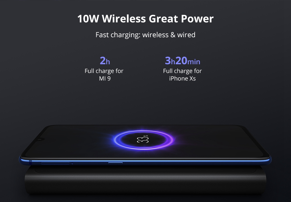 Xiaomi Power Bank Mi Wireless Power Bank 10000mah Fast Wireless