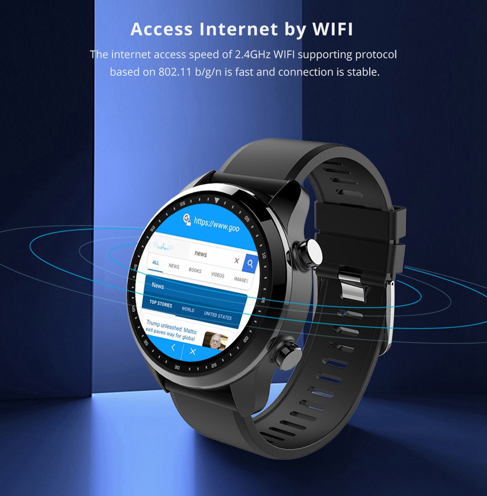 kospet brave 4g lte smart watch phone
