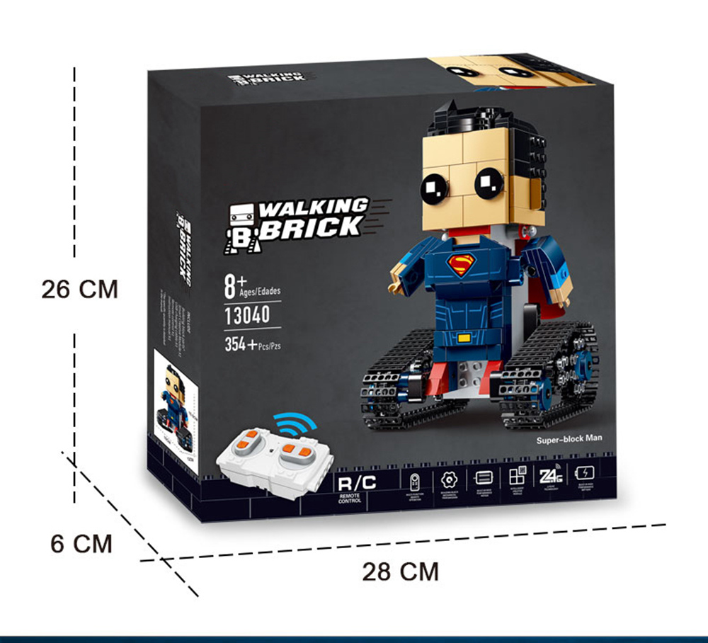 Brick series. Конструктор Mould King 13040 super-man на радиоуправлении, Супермен. Электромеханический конструктор Mould King Walking Brick 13041 Pentagram Block man. Электромеханический конструктор Mould King Walking Brick 13040 Супермен. Электромеханический конструктор Mould King Walking Brick 13038 Железный человек.