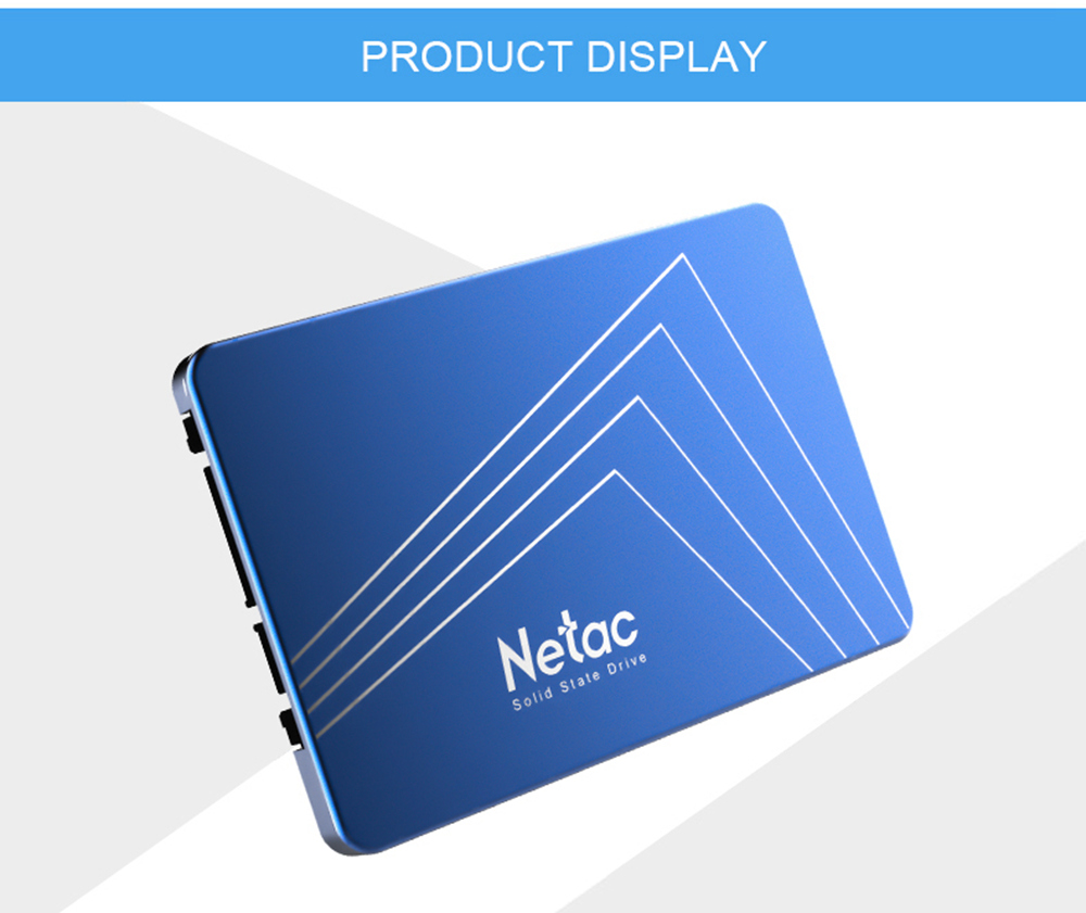Netac N500S 960GB SSD 2.5 Inch Solid State Drive SATA3 Interface Reading Speed 500MB/s - Blue