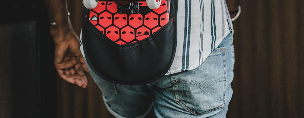 Xiaomi Youpin ACTON Skateboard Bag - Black